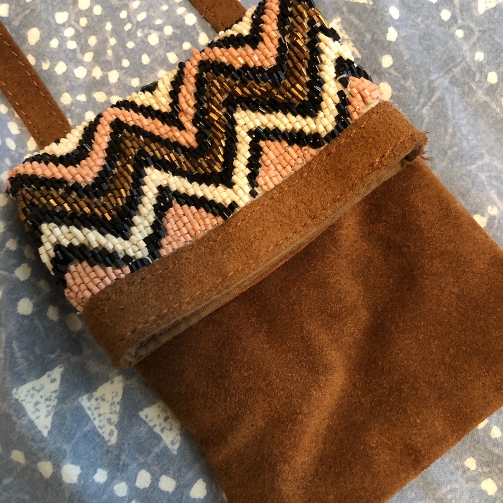 Cleobella suede crossbody purse - Picture 5 of 8